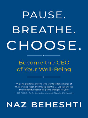 cover image of Pause Breathe Choose